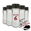 Ver imagem 2 de Kit 16 Potes Tempero pra Cozinha + 16 Etiquetas + Caneta Giz