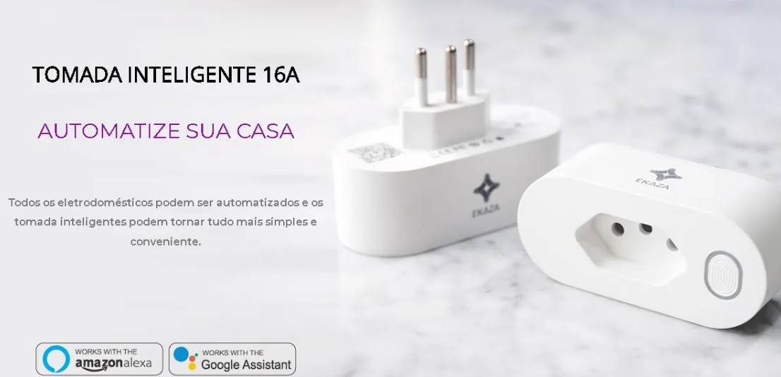 Tomada Inteligente Wifi Smart A App Alexa Google Home Madeiramadeira