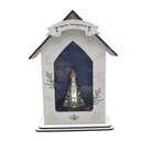 Ver imagem 1 de Capela Capelinha Consagração Nossa Senhora Aparecida MDF 22 cm FORNECEDOR 14 3600