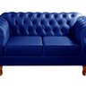 Conjunto Sofá Chesterfield 2 Lugares 2 Poltronas Dom Pedro - 5
