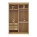 Ver mais imagens de Guarda-roupa Infantil 04 Portas Frente em Mdf Angel