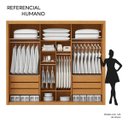 Ver imagem 4 de Guarda Roupa Casal 3 Portas 6 Gavetas Palissy Espelho