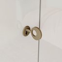 Ver imagem 6 de Guarda Roupa Solteiro Açaí 3 Portas de Bater 2 Gavetas MDP Cinamomo-Off White Móveis Henn 91cm