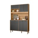 Ver imagem 3 de Armário de Cozinha 6 Portas 1 Gaveta Erva Doce 120