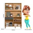 Ver imagem 4 de Armário de Cozinha 6 Portas 1 Gaveta Erva Doce 120