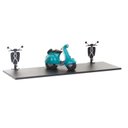 Ver imagem 1 de Prateleira Vespa Sala de Estar Suporte Visível Preto