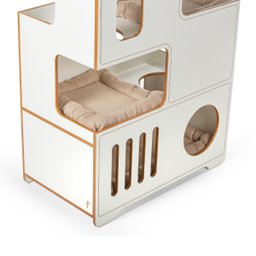 Torre Duque para Gatos - Linha Gatos Grandes 88cm de comprimento, 50cm de largura e 183cm de altura - 8