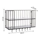 Ver imagem 3 de Prateleira Country Dupla com Ganchos