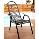 Ver imagem 2 de Cadeira de Área Luxo Adulta 2 Fios - Preto / Prata Braga e Pina