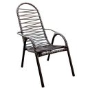 Ver imagem 1 de Cadeira de Área Luxo Adulta 2 Fios - Preto / Prata Braga e Pina