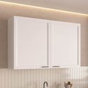 Ver imagem 1 de Armário Aéreo Duplo 120cm Soho CabeCasa MadeiraOriginals Branco
