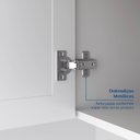 Ver imagem 6 de Armário Aéreo Duplo 120cm Soho CabeCasa MadeiraOriginals Branco