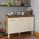 Ver imagem 2 de Tampo Tampão Mdp 15 Mm Mobília Decor para Balcão de 120 Cm Savana