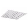 Ducha Chuveiro 20x20 Slim Inox Suporte Teto Luxo Quadrado Banheiro Piscina Area Externa Banheira - 5