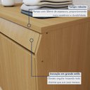Ver imagem 7 de Lavanderia Modulada 3 Peças 5 Portas 2 Gaveta Simone Mendes com Rodapé Simone Mendes