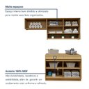 Ver imagem 6 de Lavanderia Modulada 3 Peças 5 Portas 2 Gaveta Simone Mendes com Rodapé Simone Mendes