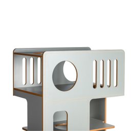 Torre Duque para Gatos - Linha Gatos Grandes 88cm de comprimento, 50cm de largura e 183cm de altura - 5