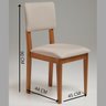 Cadeira para Sala de Jantar Madeira Maciça Balli - 4