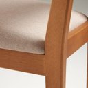 Ver imagem 7 de Cadeira para Sala de Jantar Madeira Maciça Balli