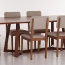 Ver imagem 3 de Cadeira para Sala de Jantar Madeira Maciça Balli