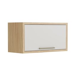 Armário Aéreo de Cozinha 80cm 1 Porta Basculante 100% Mdf Vicenza Espresso Móveis - 2