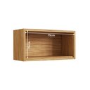 Ver imagem 5 de Armário Aéreo de Cozinha 80cm 1 Porta Basculante 100% MDF Vicenza Espresso Móveis Bege/Amêndoa/Off White