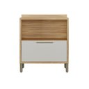 Ver imagem 5 de Balcão de Cozinha 80cm com 1 Porta Basculante 1 Gavetão e Tampo 100% Mdf Vicenza Espresso Móveis