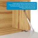Ver mais imagens de Balcão de Cozinha 80cm com 1 Porta Basculante 1 Gavetão e Tampo 100% MDF Vicenza Espresso Móveis Bege/Amêndoa/Off White