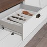 Cozinha 4 Peças com Aéreo para Geladeira e Balcão com Tampo Impermeável para Cooktop 100% Mdf - 5