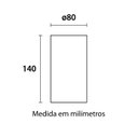 Ver imagem 3 de Spot de Sobrepor Recuado Blumenau para Lâmpada Mr16 Gu10 Redondo Branco