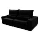 Ver imagem 6 de Sofá Retrátil Reclinável Sevilha 300cm Suede Velut com Molas Ensacadas - King House