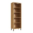 Ver imagem 6 de Paneleiro Duplo com 4 Portas e Vidro Reflecta 100% MDF Vicenza Espresso Móveis Bege/Amêndoa/Off Whit