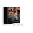 Ver imagem 4 de Quadro Decorativo Abstrato Canvas Cidades Ponte Turismo Nova York Gg