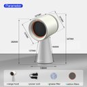 Ver imagem 2 de Amzchef Exaustor Portátil com Coletor de Óleo e 3 Velocidades (ccw)