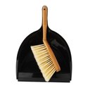 Ver imagem 1 de Pá com Escova Plástico Bambu Natural e Preto - A/CASA