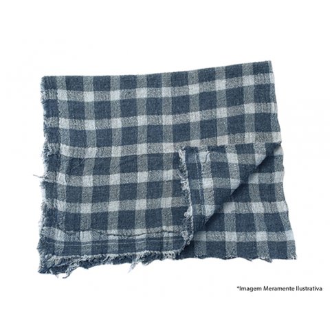 Saco Algodao Xadrez 40x65