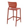 Banqueta Alta para Cozinha Tramontina Amélia Terracota em Polipropileno com Proteção Antimicrobiana - 5