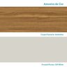 Paneleiro Torre Quente com 2 Portas 2 Gavetas e Espaço Micro-ondas 100% MDF Vicenza Espresso Móveis - 11
