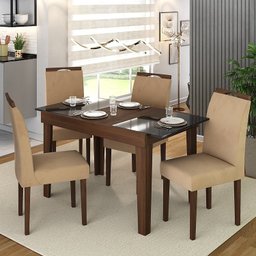 Mesa de Jantar Extensível 120cm Naturalle - 5