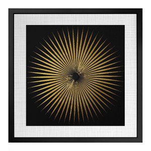 Quadro 50cm X 50cm Explosão Geométrica Tropical Artes