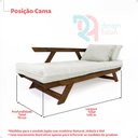 Ver imagem 6 de Sofá Japão Futon Sarja Impermeável Chumbo Madeira Imbuia