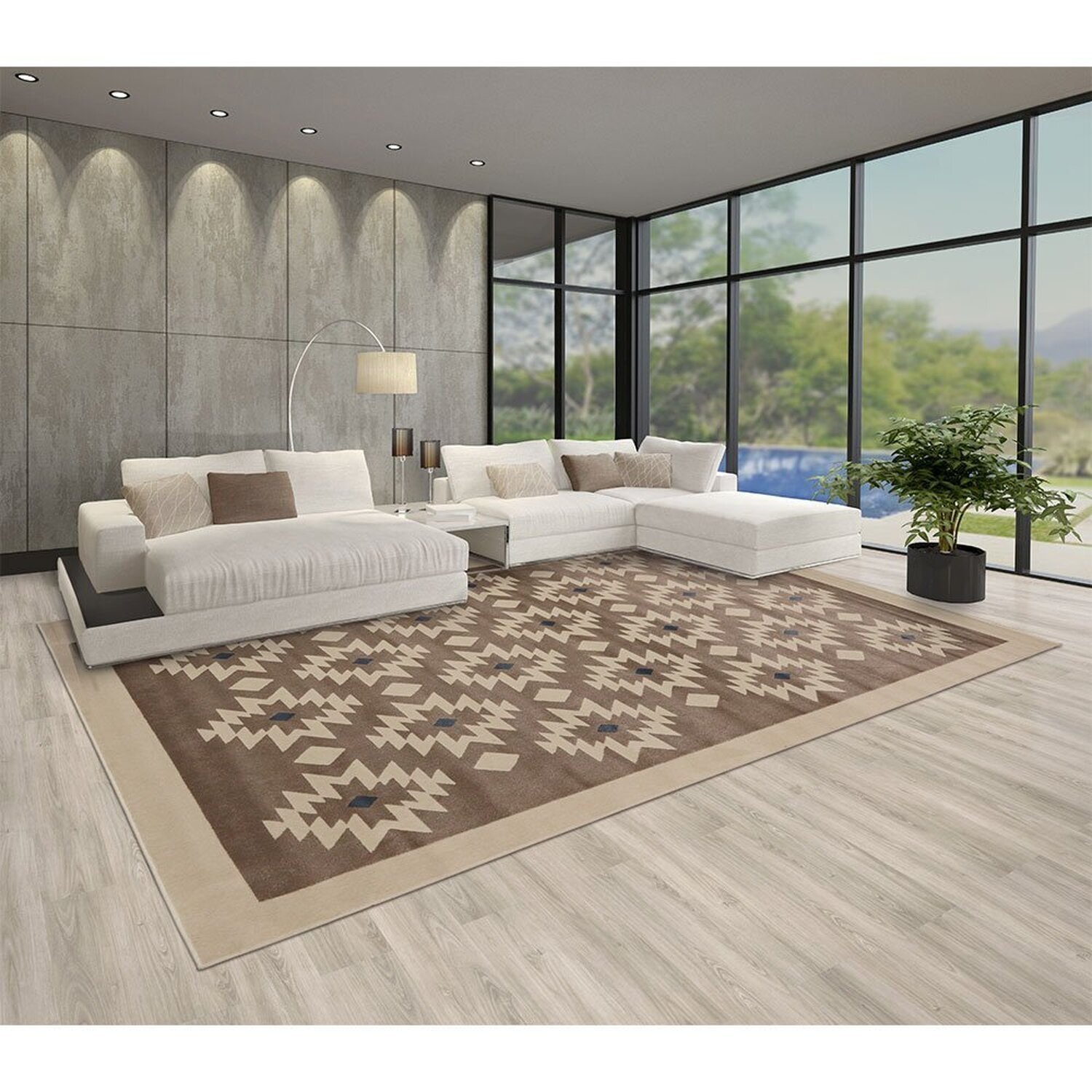 Tapete 250x300cm Lyre Supreme Tapetes São Carlos - 1