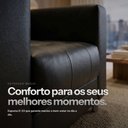 Ver imagem 4 de Poltrona Sala de Estar Kit 2 Arezzo Pés em Madeira Sintetico PU D03 - D'Rossi