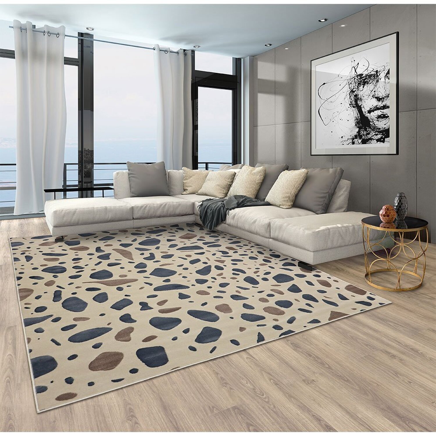Tapete 250x300cm Lyre Supreme Tapetes São Carlos - 1