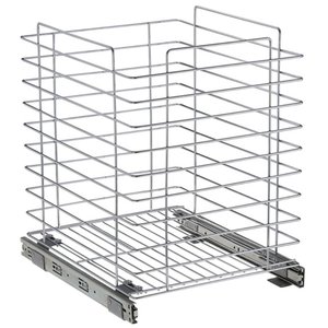Tulha Aramada Deslizante 45cm X 37,5cm Cesto Roupa Suja com