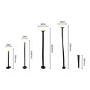 Ver imagem 4 de Luminária de Jardim Nordecor Pilze 6613 Led Bivolt Preto 3000k Luz Amarela
