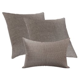 2 Capas de Almofadas Decorativa 50x50 + 1 Capa 30x50cm Nude - 1