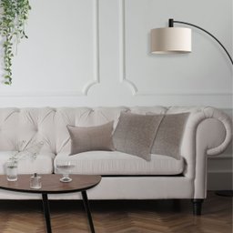 2 Capas de Almofadas Decorativa 50x50 + 1 Capa 30x50cm Nude - 2