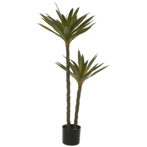 Planta Artificial Arvore Yucca C/pote X39 Verde 1,2cm