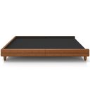 Ver imagem 6 de Cama Casal Base Box Pés Madeira 148cm Suném P05 Couríssimo Whisky - Lyam Decor
